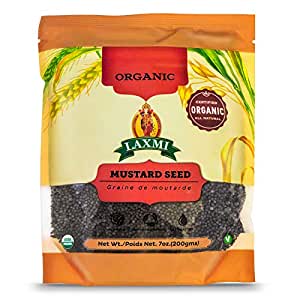 Laxmi - Organic Mustard Seeds 200g