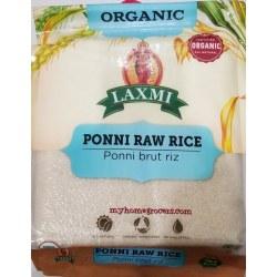 Laxmi - Organic Ponni Raw Rice 10lb