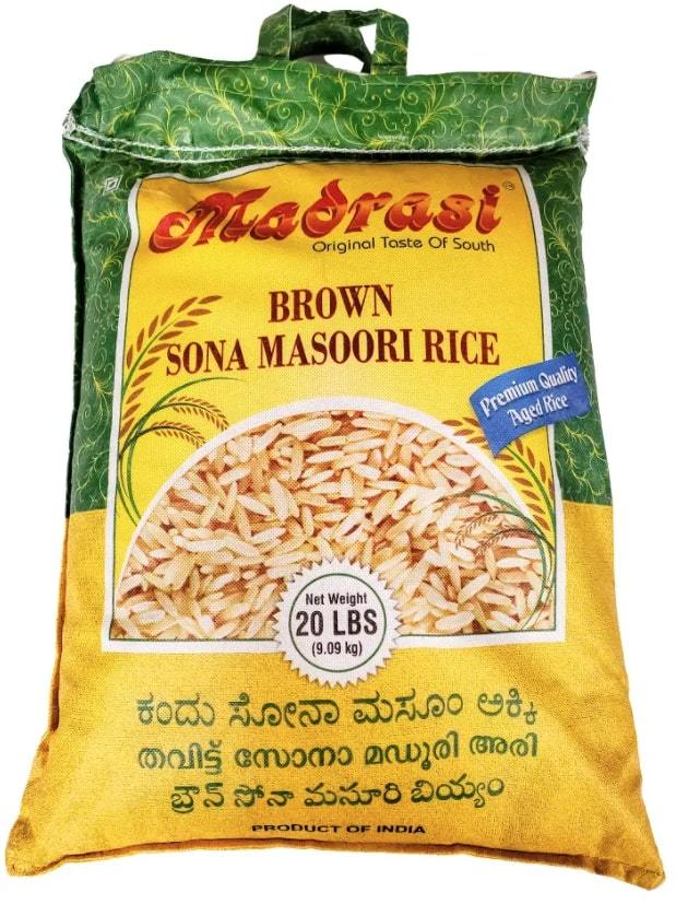 Madrasi - Brown Sona Masoori 20lb