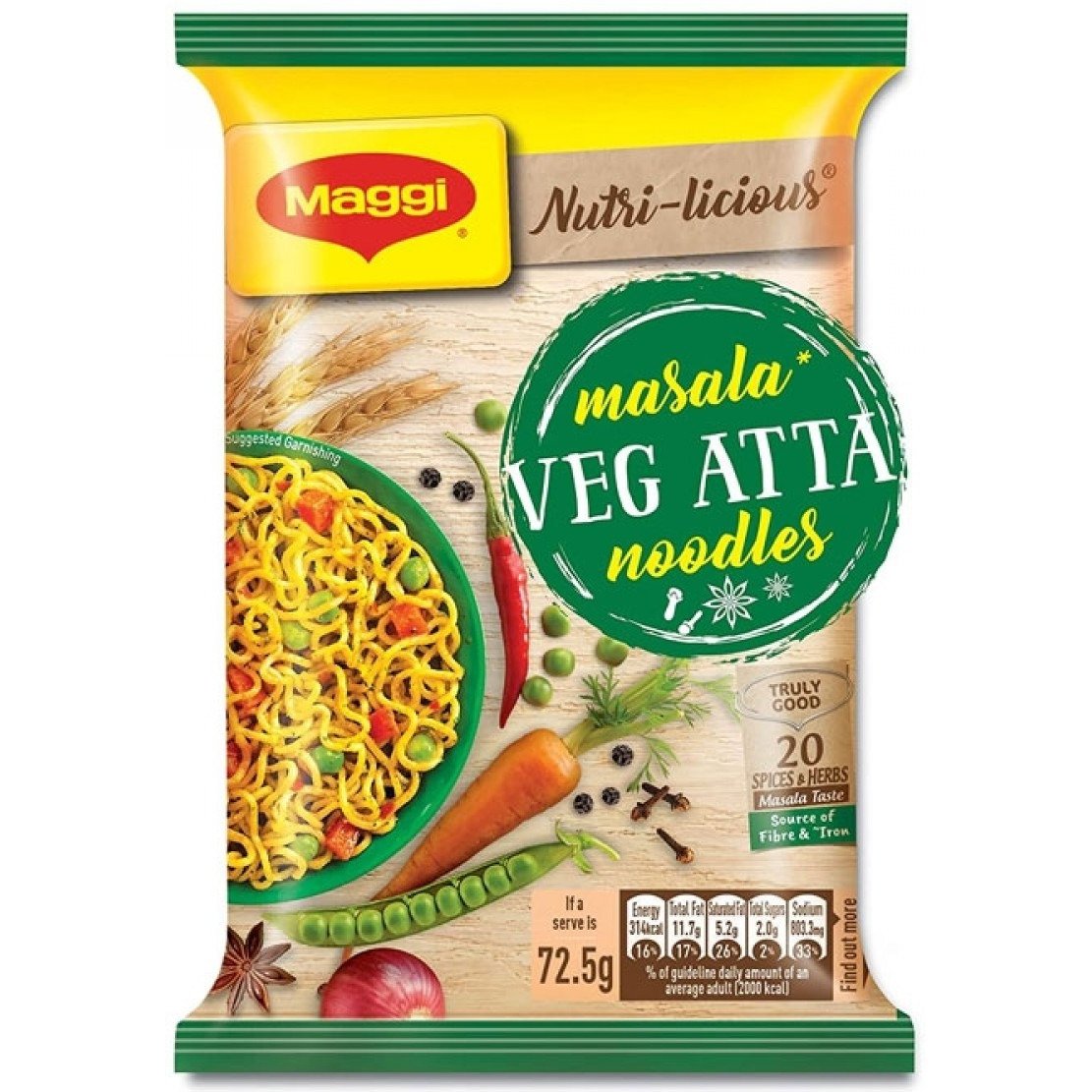 Maggi - Vegetable  Atta 75 g