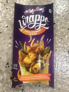 Mo'pleez - Chilli Paneer Wrap 156g
