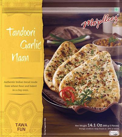 Mopleez - Tandoori Garlic Naan 15Ct.