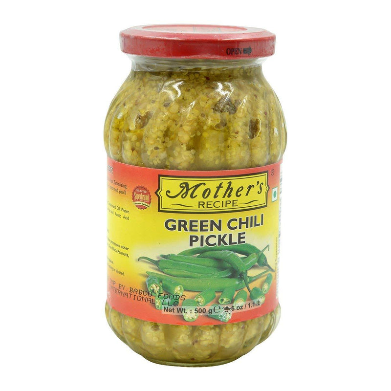 Mother's - Green Chilli Pickle 500g