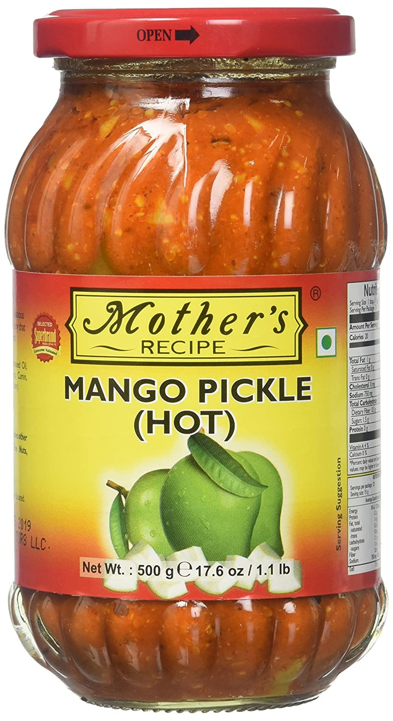 Mother's - Mango Pickle Hot 500g