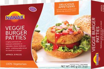 Nanak - Veggie Burgers 6 Patties