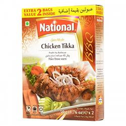 National - Chicken Tikka 50gx2
