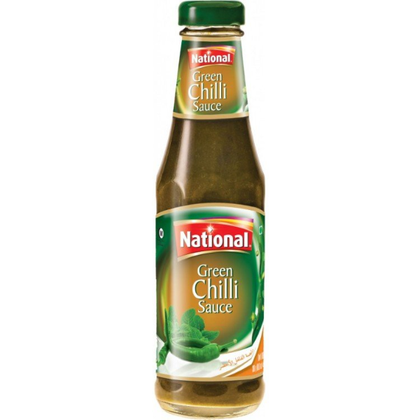 National - Green Chilli Sauce 300g