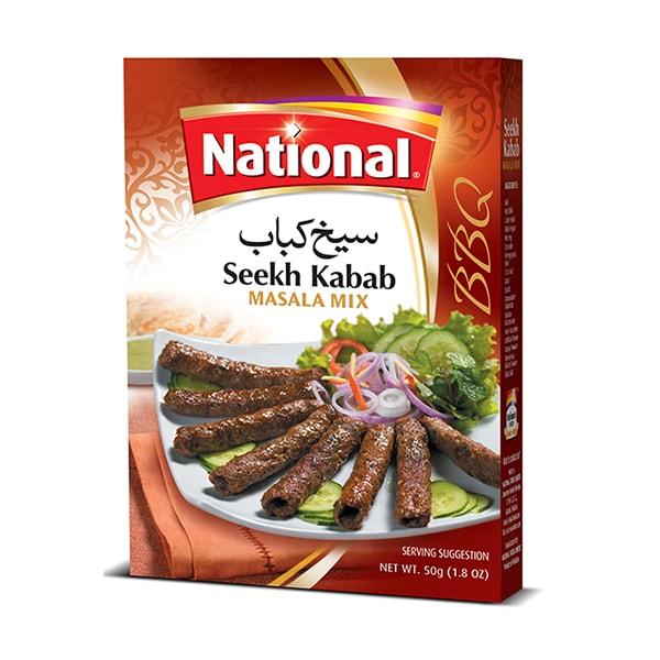National - Seekh Kabab 50g