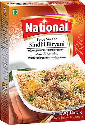 National - Sindhi Biryani 50gx2