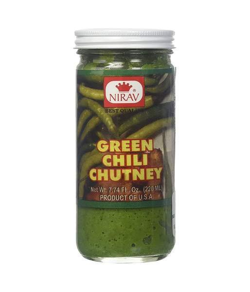 Nirav - Green Chilli Chutney 220ml
