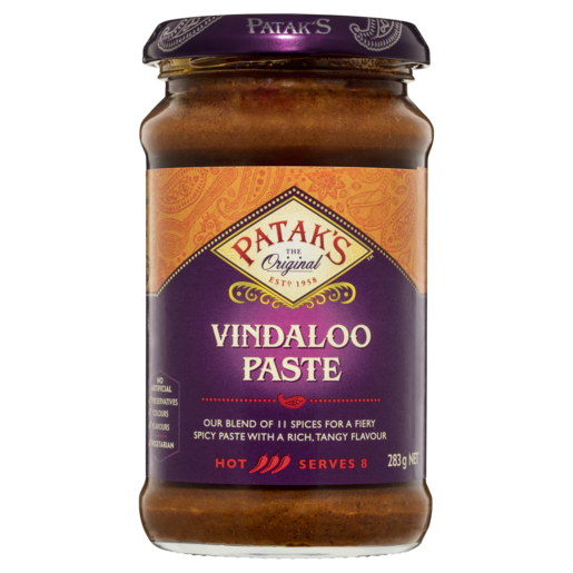 Patak's - Vindaloo Curry Paste 283g