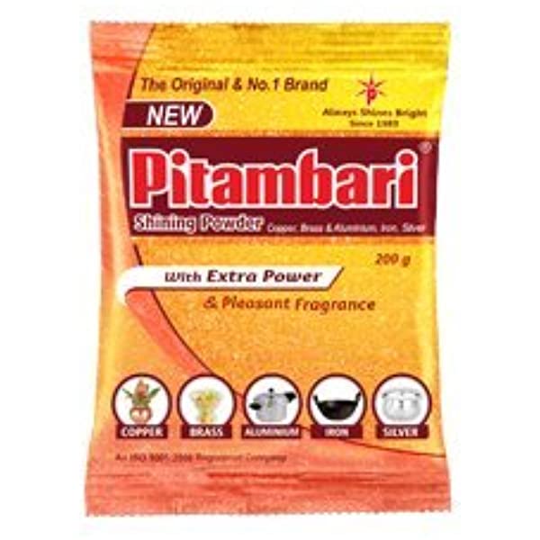 Pitambari - Shining Powder For Copper & Brass 200g