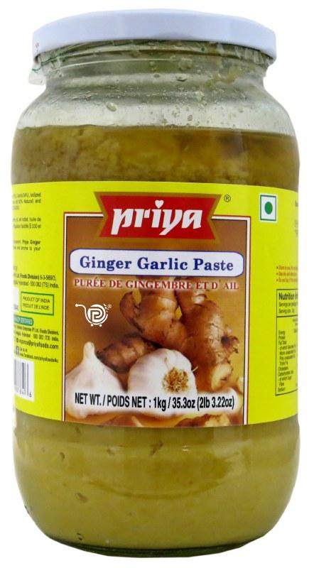 Priya - Ginger Garlic Paste 1kg