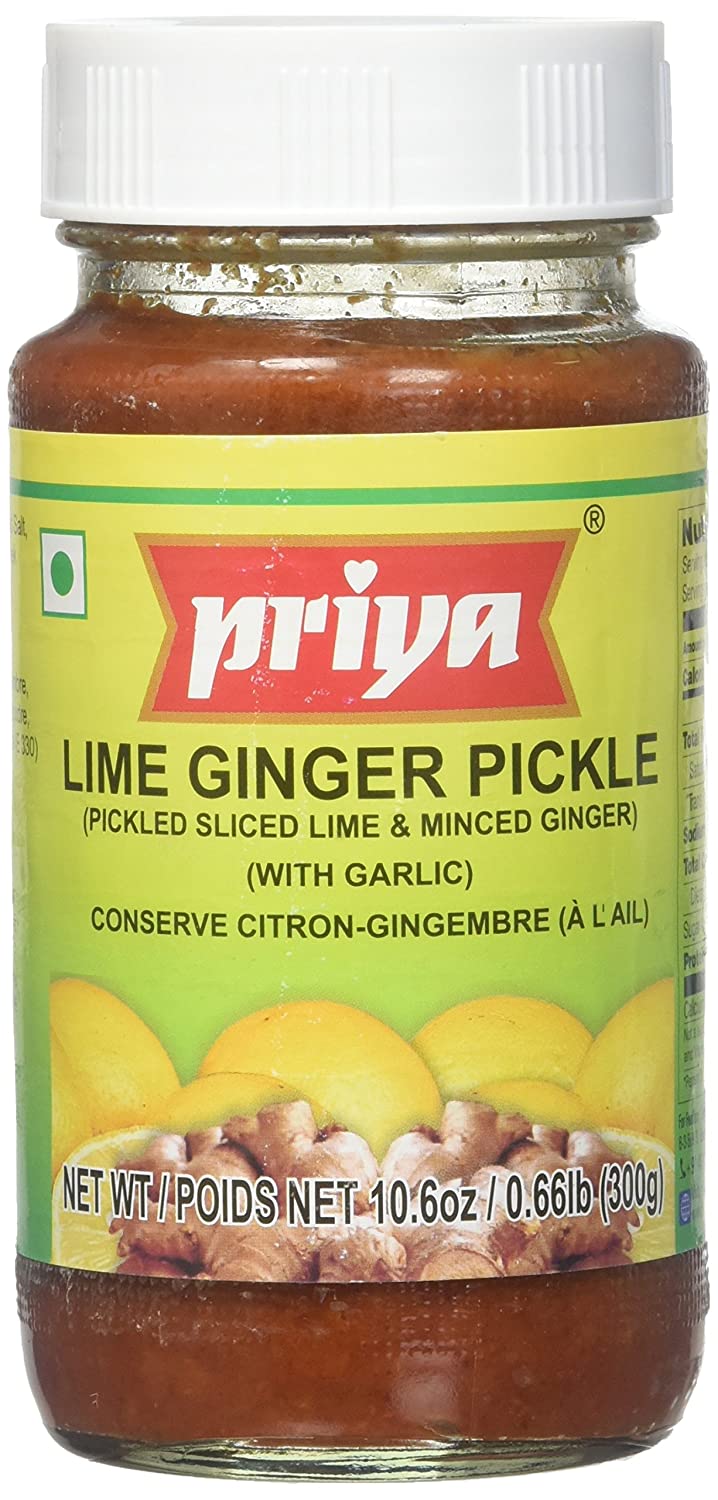 Priya - Lime Ginger Pickle 300g