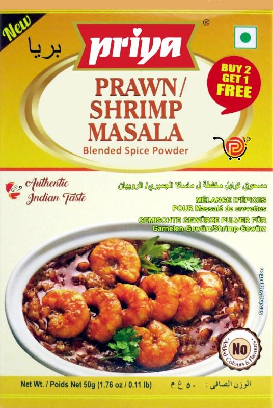 Priya - Prawn/ Shrimp Masala 50g