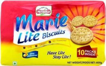 Priya Gold - Marie Lite Biscuit 10 Packs 500g