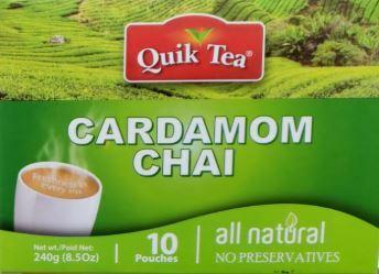 Quik Tea - Cardamom Chai 240g 10 pouches