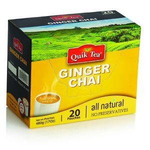 Quik Tea - Ginger Chai 20 Pouch