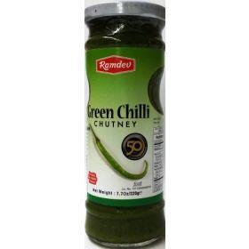 Ramdev - Green Chilli Chutney 220g