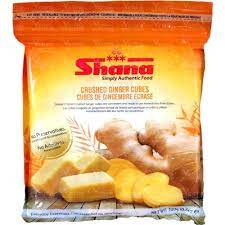 Shana - Crushed Ginger Cubes 300g