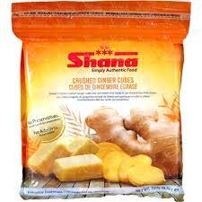 Shana - Crushed Ginger Cubes 300g
