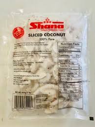 Shana - Sliced Coconut 454g