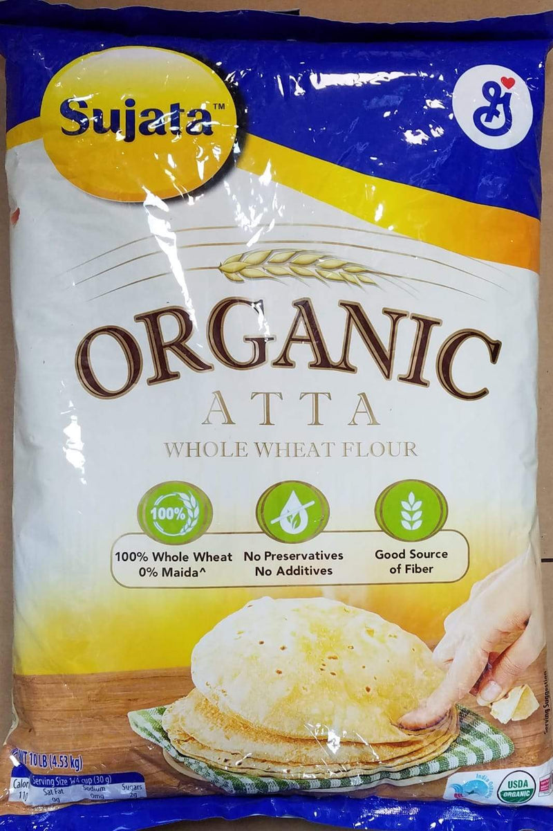 Sujata - Organic Whole Wheat Flour 10lb
