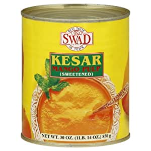 Swad - Kesar Mango Pulp Unsweetened 850g