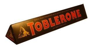 Toblerone - Dark Chocolate with Honey & Almond