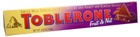 Toblerone - Fruit & Nut