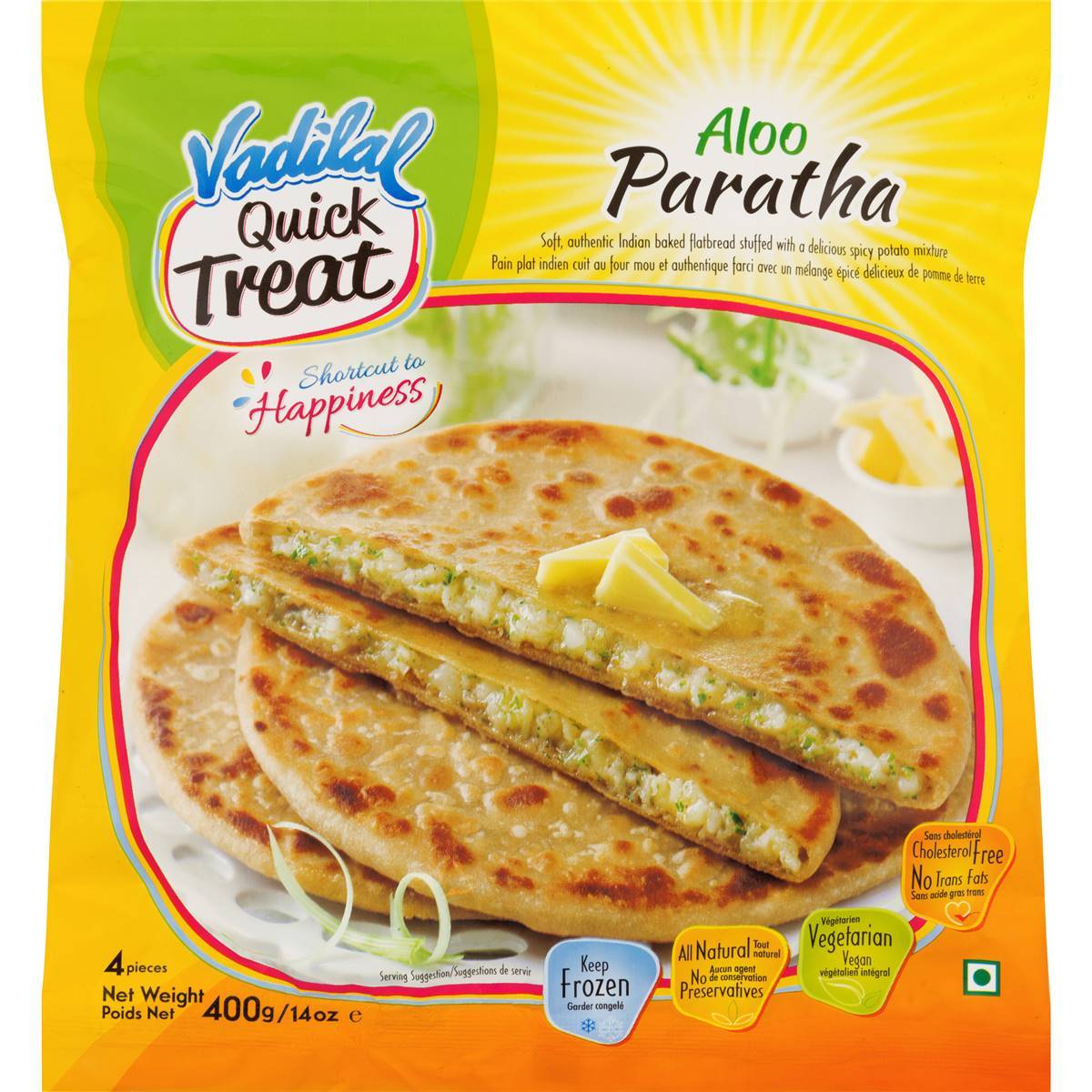 Vadilal - Aloo Paratha 400g