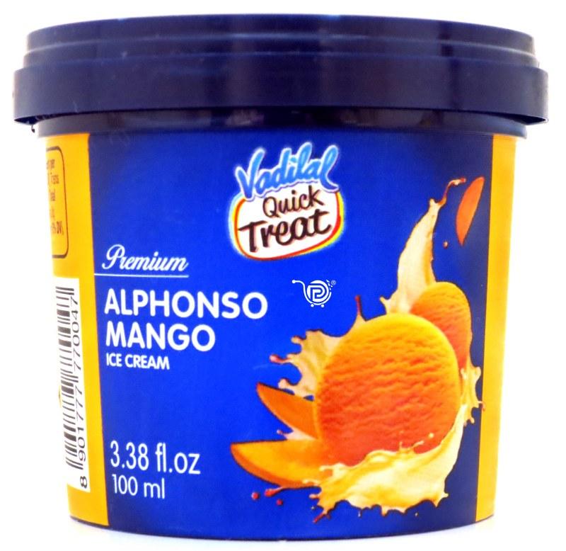 Vadilal - Alphonso Mango Ice Cream 100ml