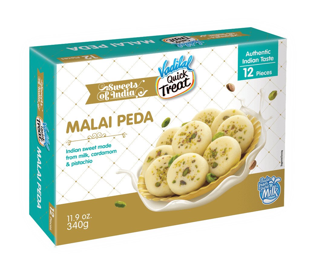 Vadilal - Danedar Malai Peda 12oz