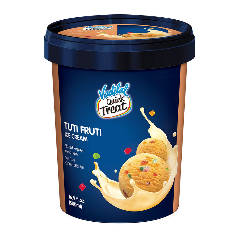 Vadilal - Tuti Fruti Ice Cream 500ml