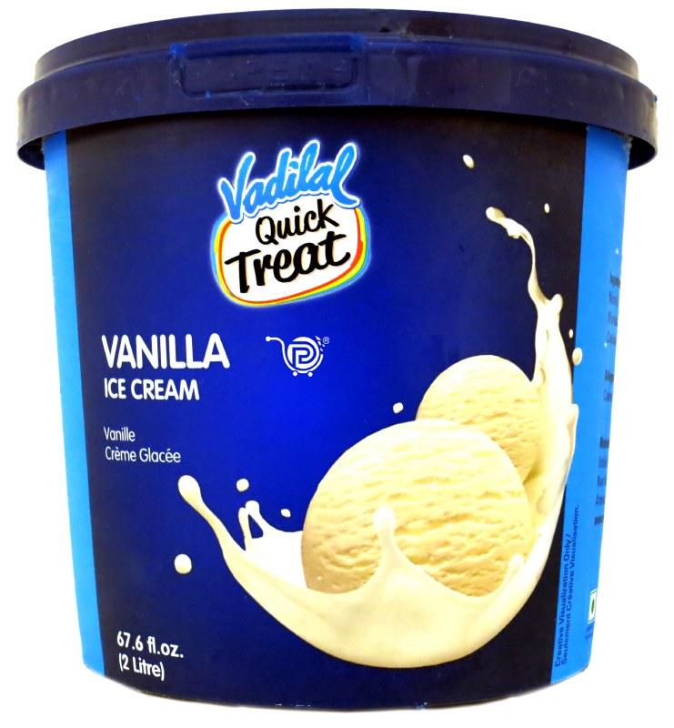 Vadilal - Vanilla Ice Cream 2L