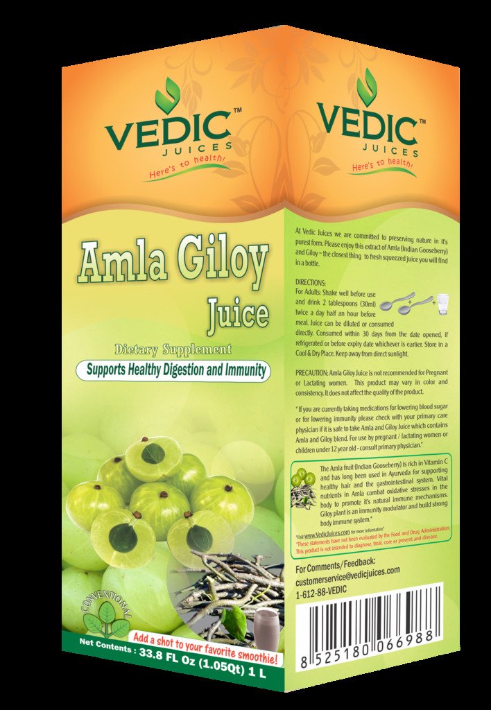 Vedic - Amla Giloy Juice 1lt