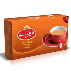 Wagh Bakri - Premium Assam Tea 100 Tea Bag